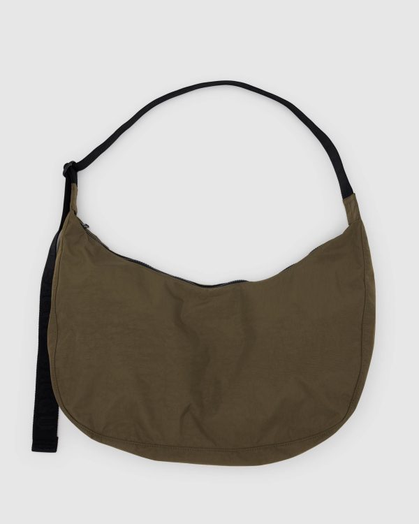 Large Nylon Crescent Bag