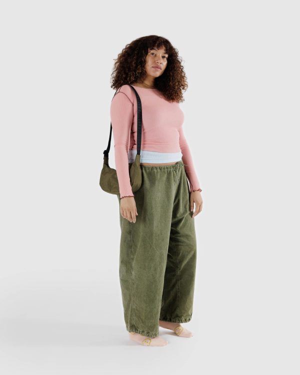 Small Nylon Crescent Bag - Image 2