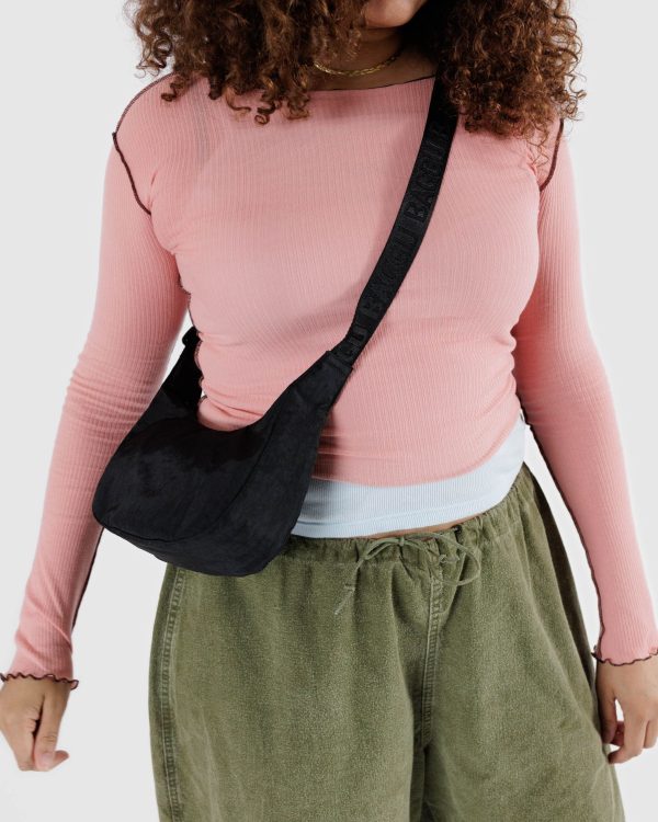 Small Nylon Crescent Bag - Image 4