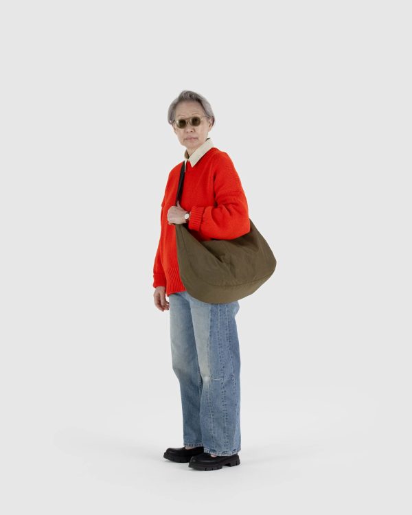 Large Nylon Crescent Bag - Image 2