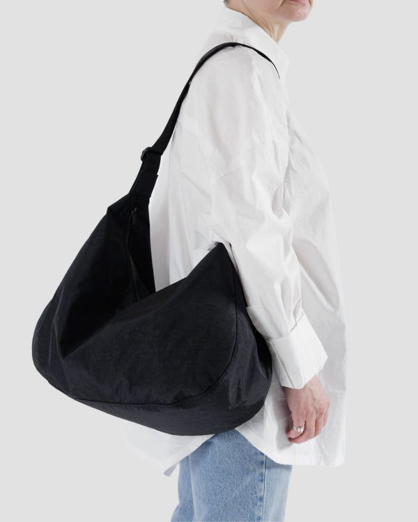 Large Nylon Crescent Bag - Image 3
