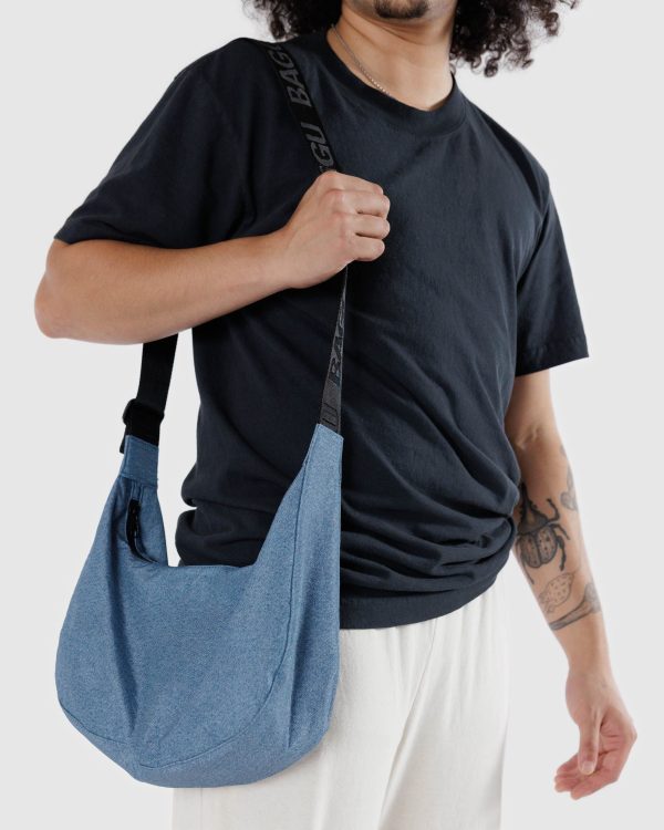Medium Nylon Crescent Bag - Image 3