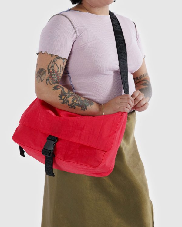 Nylon Messenger Bag - Image 3
