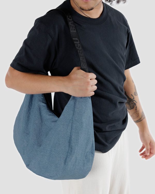 Large Nylon Crescent Bag - Image 3
