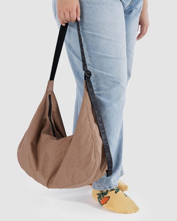 Large Nylon Crescent Bag - Image 3