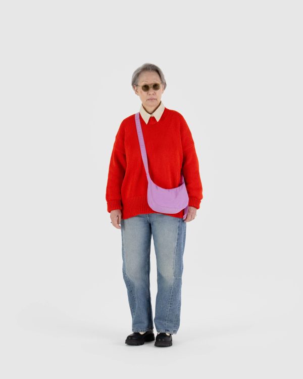 Small Nylon Crescent Bag - Image 2