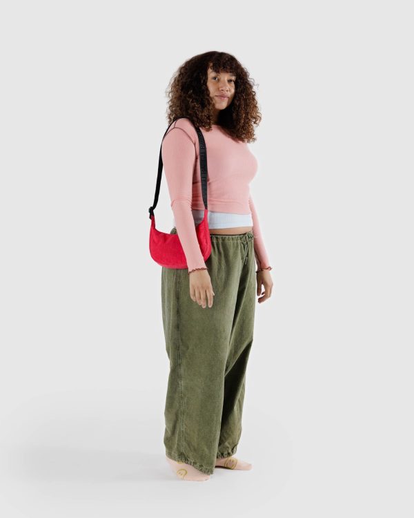 Small Nylon Crescent Bag - Image 2