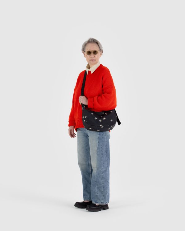 Medium Nylon Crescent Bag - Image 2