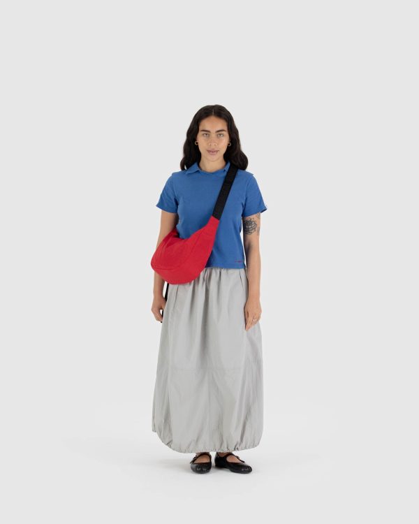 Medium Nylon Crescent Bag - Image 2